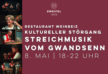 Kultureller St&ouml;rgang: Streichmusik vom Gwandsenn
