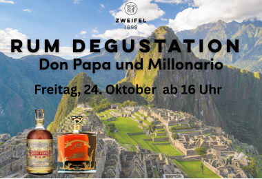 Rum Degustation - Don Papa und Millonario