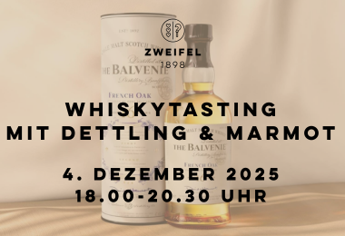 Whisky Tasting mit Dettling & Marmot