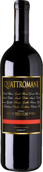 Merlot Quattromani Swiss Premium Wine